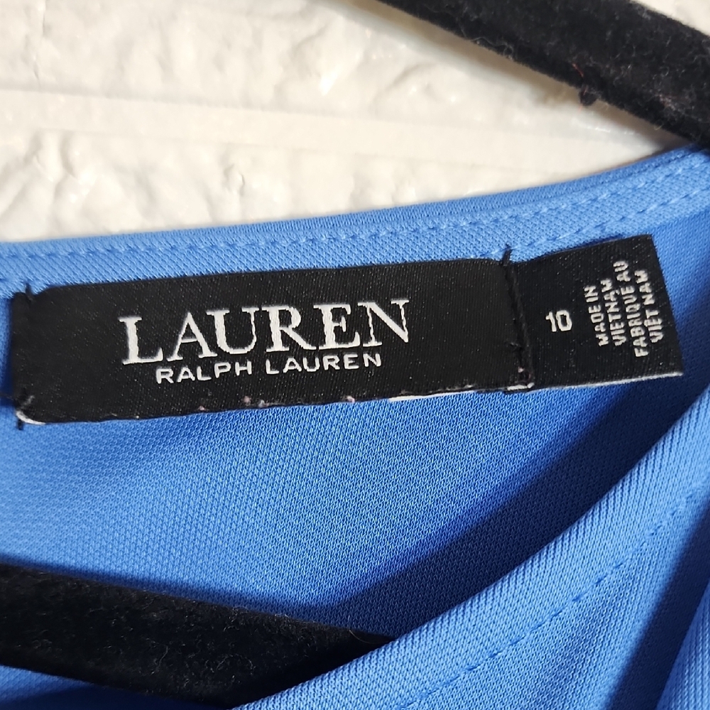 Ralph Lauren Black Label Blue Midi Dress - Picture 2 of 7